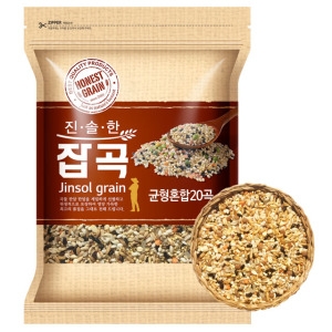 진솔그레인 혼합잡곡 20곡 10kg 균형 20곡이미지입니다. 누르면 해당 게시물로 새창이동합니다.