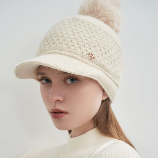 마이볼 윈터 포인트 니트 볼캡 FN01AM171L