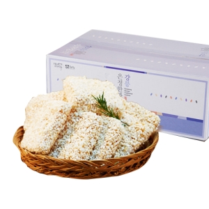 은정한과 강릉 전통 한과 찹쌀과줄 1kg 1개_이미지