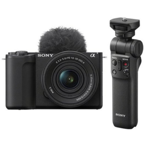 SONY ZV-E10 II 렌즈세트 (16-50mm F3.5-5.6 II, 소니 무선슈팅그립, 배터리)_이미지