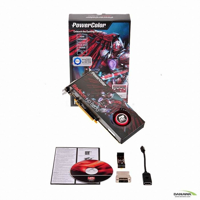 PowerColor 라데온 HD 6870 레드나이트 D5 1GB 가온_이미지