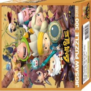 스낵월드 직소퍼즐 300PCS 몬스터와의 결투 캐릭터퍼즐 캐릭퍼즐 스넥월드퍼즐 키덜트퍼즐 직소퍼즐_이미지