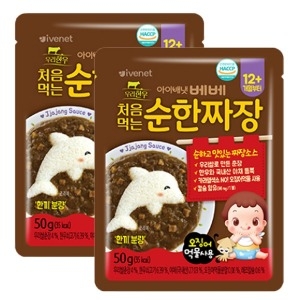 아이배냇 순한덮밥소스 순한짜장 50g (2개)