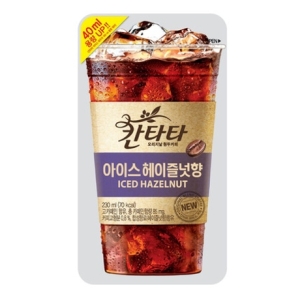 롯데칠성음료 칸타타 아이스 헤이즐넛 230ml (20개)