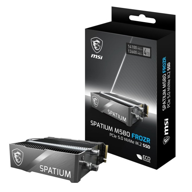 MSI SPATIUM M580 FROZR M.2 NVMe 해외구매 (4TB)