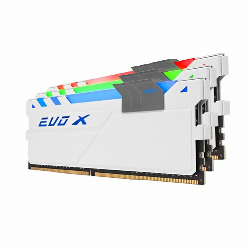 GeIL DDR4-2400 CL16 EVO X WHITE RYZEN RGB 패키지 (32GB(16Gx2))_이미지