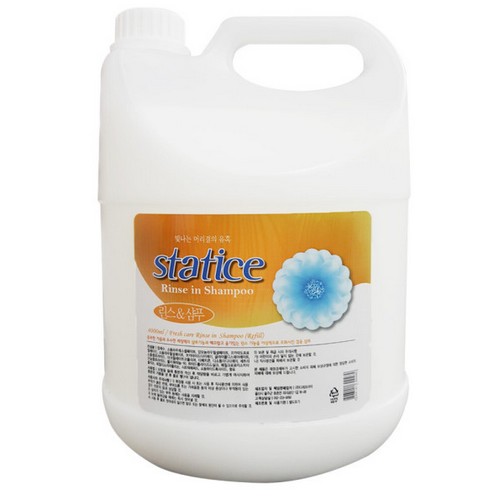 스타티스 샴푸 린스 겸용 4L (1개)