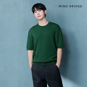 마인드브릿지 케이블라운드반팔니트 MYKT3151이미지입니다. 누르면 해당 게시물로 새창이동합니다.
