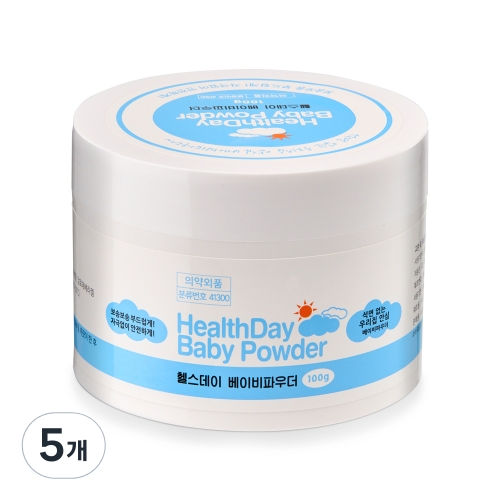 헬스데이 베이비파우더 100ml (5개)