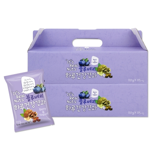 잇츠리얼넛츠 하루건강견과 블루베리 요거트 20g (50개)_이미지