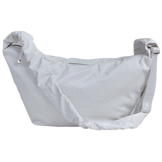 JOSEPH STACEY Daily Shirring Bag M Sleek White 0JSO1CB40501M
