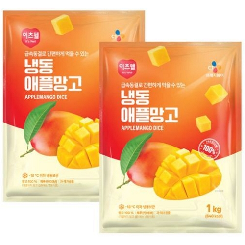 이츠웰 냉동 애플망고 1kg이미지입니다. 누르면 해당 게시물로 새창이동합니다.