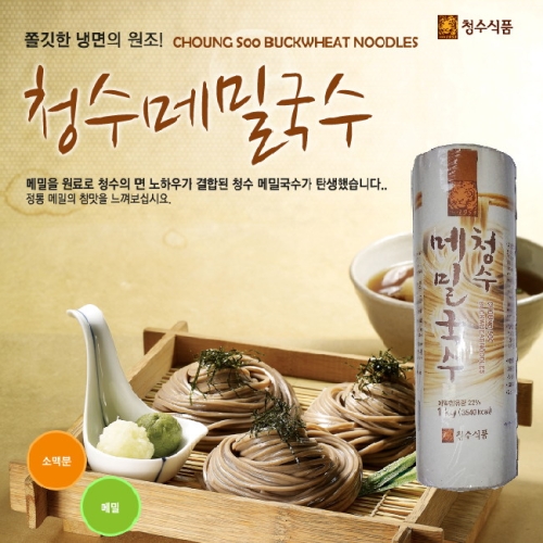 청수식품 청수 두루마리메밀 1KG