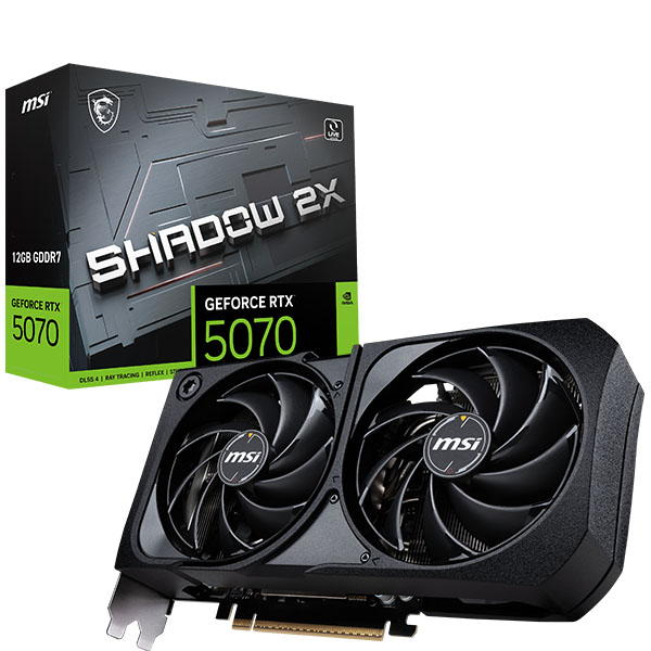 MSI 지포스 RTX 5070 쉐도우 2X OC D7 12GB