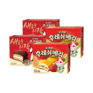 오리온 초코파이 468g + 후레쉬베리 336g