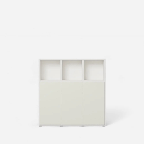 샘 수납형 3단 책장 1200