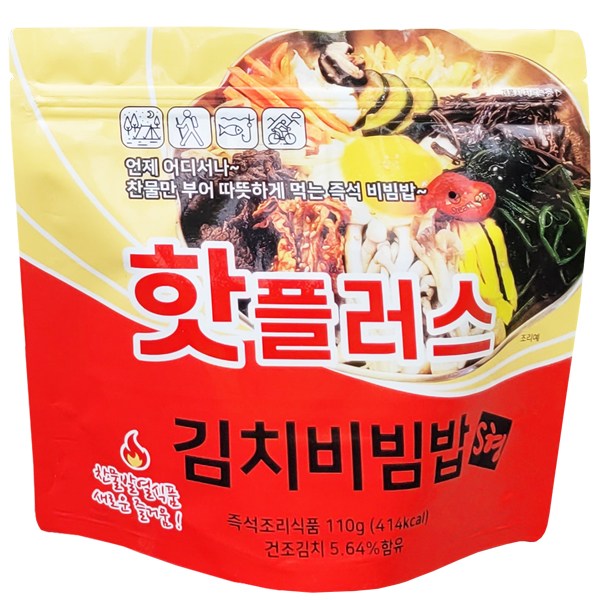 참맛 핫플러스 김치비빔밥 S형 110g이미지입니다. 누르면 해당 게시물로 새창이동합니다.