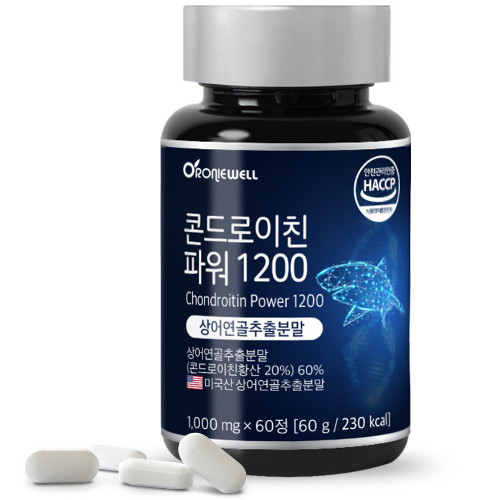 로니웰 콘드로이친 파워 1200 60정 (12개)_이미지