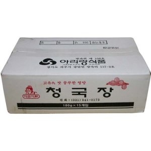 아리랑식품 이쁜이표 청국장 180g (36개)_이미지