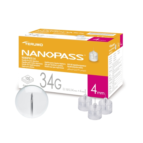 테루모 나노패스 34G 4mm (100개)_이미지