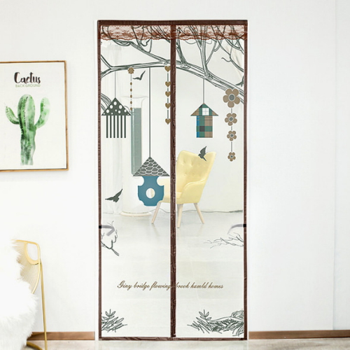 새집 문 모기장 90x210cm 현관 자석방충망