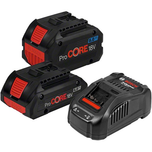 보쉬 스타터키트 ProCORE 18V + GAL 1880 CV (4.0Ah+8.0Ah, 배터리 2개)