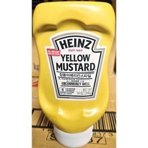 하인즈 옐로우 머스타드소스 396g (12개)_이미지