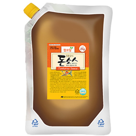 동아식품 참소당 정통 양식 돈까스 소스 2kg (1개)