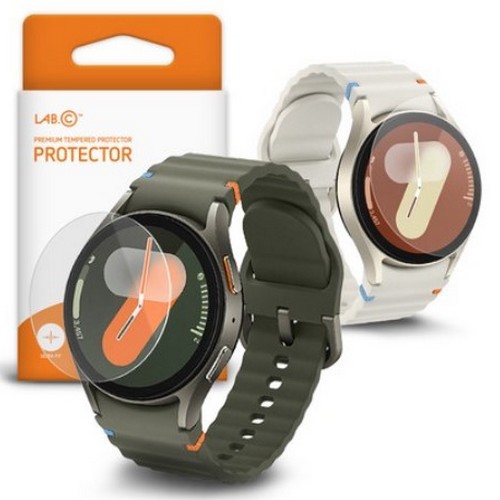 LAB.C 갤럭시워치7 9H 고강도 강화유리 액정보호필름 2매 (40mm)
