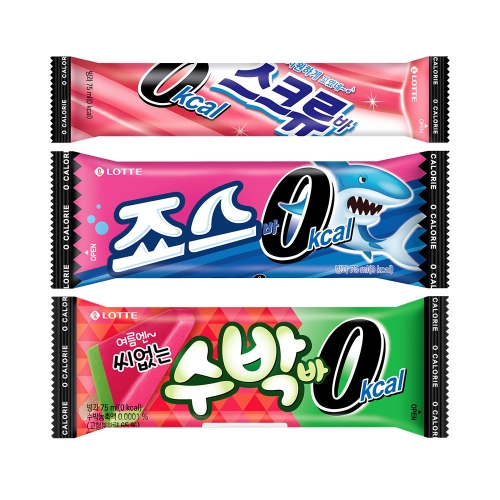 롯데제과 씨없는 수박바 제로 75ml (40개)
