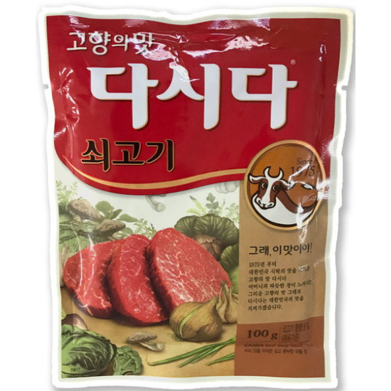 백설 다시다 쇠고기 100g (2개)_이미지