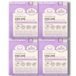 닥터파이토 덴티백 구강유산균 30정 (4개)_이미지