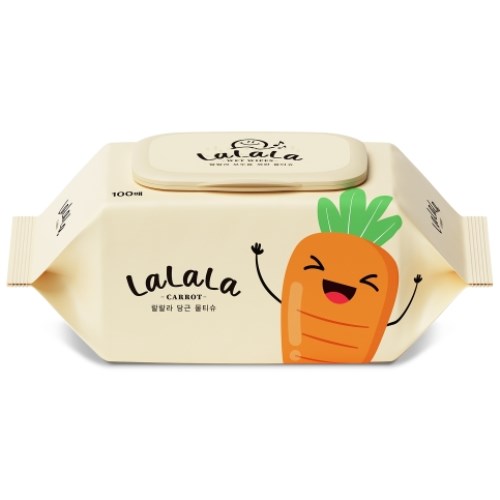 당근 물티슈 캡형 100매