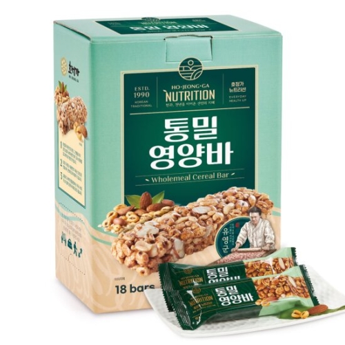 호정가 호정가 통밀영양바 (18개입)이미지입니다. 누르면 해당 게시물로 새창이동합니다.