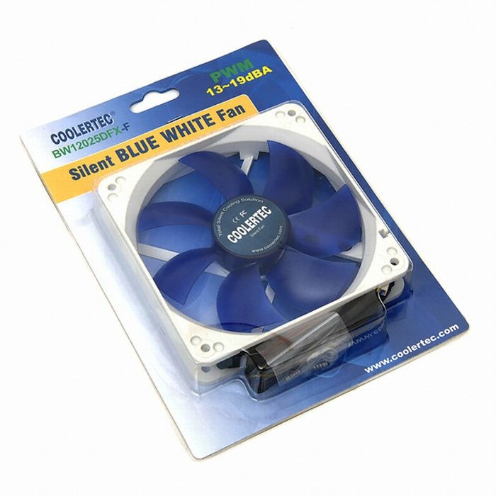 COOLERTEC BlueWhite BW12025DFX-F(PWM 4P) Silent