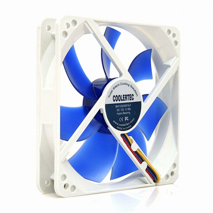 COOLERTEC BlueWhite BW12025DFX-F(PWM 4P) Silent
