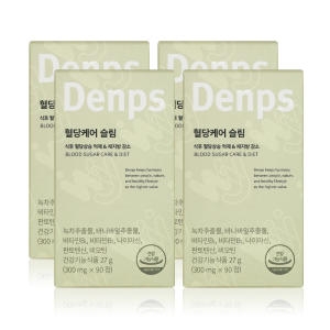 덴프스 혈당케어 슬림 300mg 90정 (4개)_이미지
