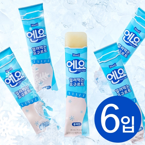 매일유업 엔요 얼려먹는 요구르트 85ml (6개)_이미지