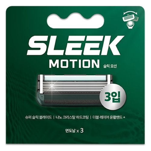 도루코 슬릭 모션 면도날 (3개)