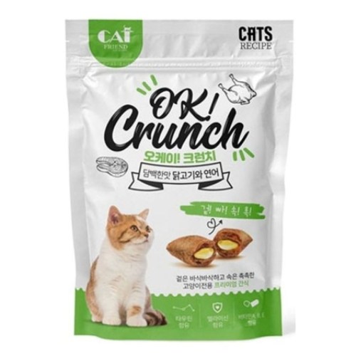 오케이 크런치 닭고기와 연어 60g (1개)_이미지