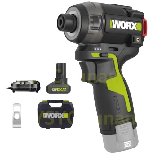  웍스 WU138 + 급속충전기 해외구매 [4.0Ah, 배터리 1개]