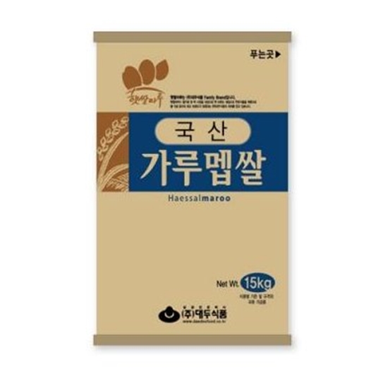 대두식품 국산 가루멥쌀 15kg (1개)