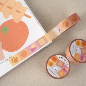 냠냠냠 겨울 간식 마스킹테이프