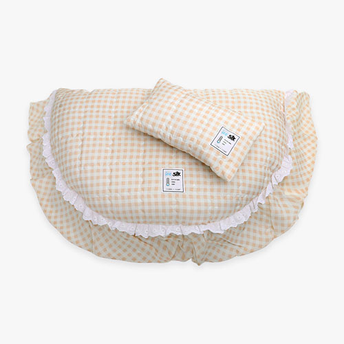 이츠독 ㅤ인견 와플 베드 (L)_이미지