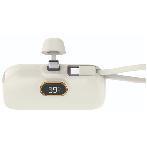 뉴클 PD 22.5W 도킹형 보조배터리 NCPB-5KPD-13-LGC 5000mAh (C타입+C타입)_이미지