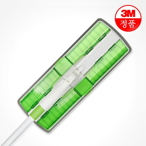3M 스카치브라이트 막대걸레 클립형 청소밀대 사무실 바닥청소 1개