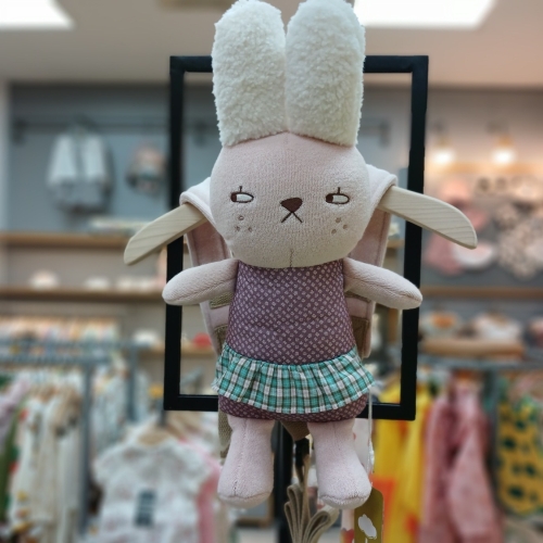 모이몰른 사계절 토비 미아방지 배낭M2453HW79P 아이들이 좋아하는 토끼캐릭 F 핑크