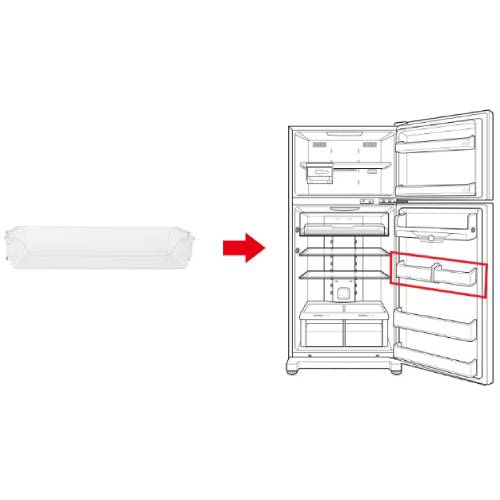 LG전자 냉장실 작은바구니 MAN63910001_이미지