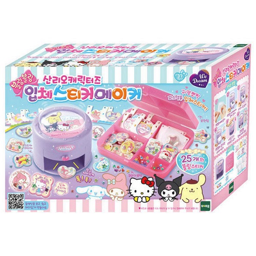 토이트론 위드림 블링블링 산리오캐릭터즈 입체스티커 메이커이미지입니다. 누르면 해당 게시물로 새창이동합니다.