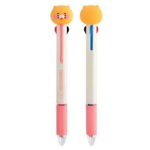 아이콘스 카카오프렌즈 춘식이 스마일 4색 볼펜 0.7mm